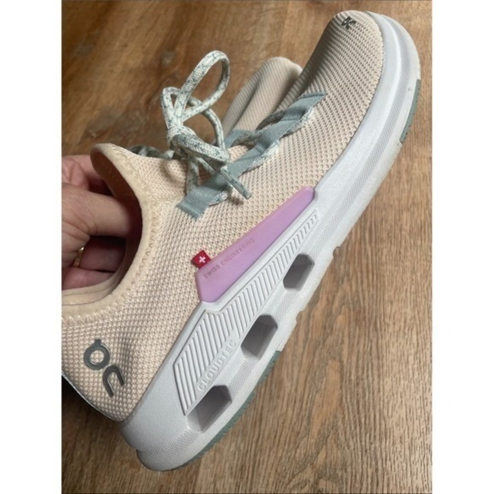 On Cloudaway Sneakers Peach Lightweight Travel Shoes Women's - Picture 14 of 15